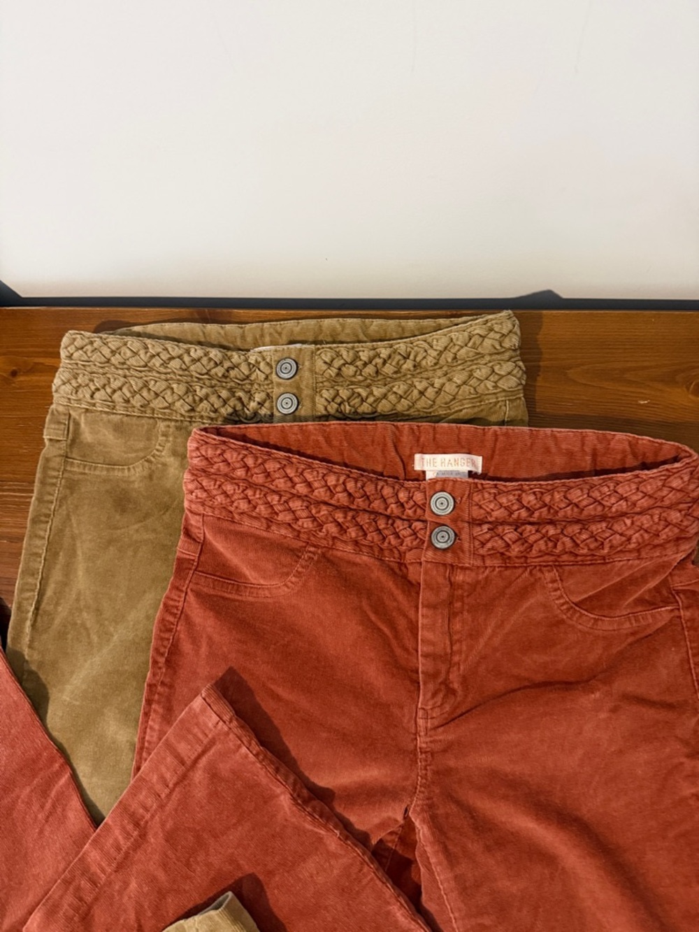 The Hanger Corduroy Flare Leg Pant Set - Picture 2 of 9